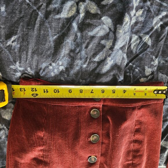 Sezane Rosalba Skirt, Terracotta - Picture 12 of 14